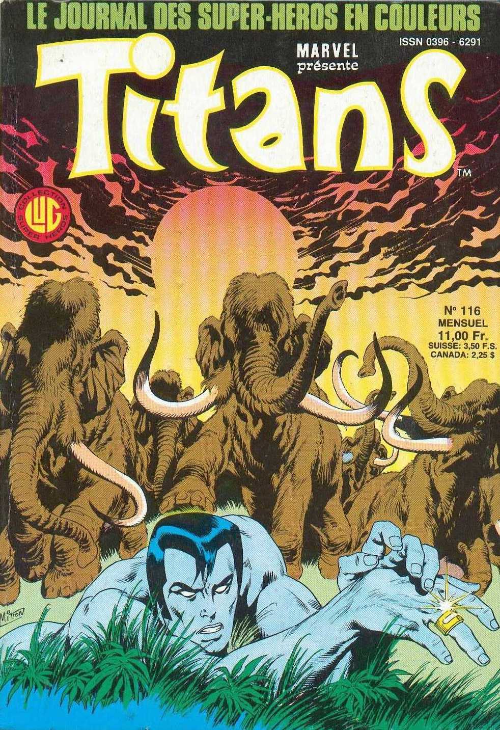 Scan de la Couverture Titans n 116